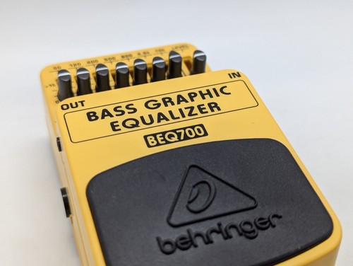 Behringer BEQ700 ultimate 7-band graphic equalizer bass guitar effect foot pedal - 第 9/13 張圖片