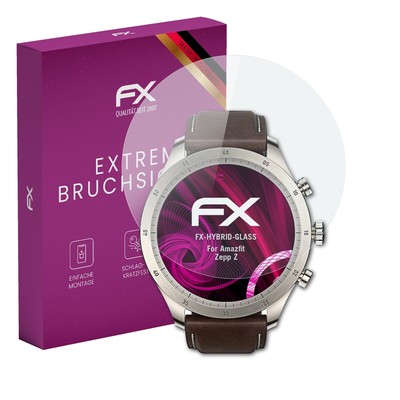 atFoliX Glasfolie für Amazfit Zepp Z Displayfolie 9H Schutzpanzer