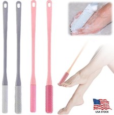 4Pcs Toe Cleaning Brush Foot Scrubber in Shower Long Handle Silicone Brush USA