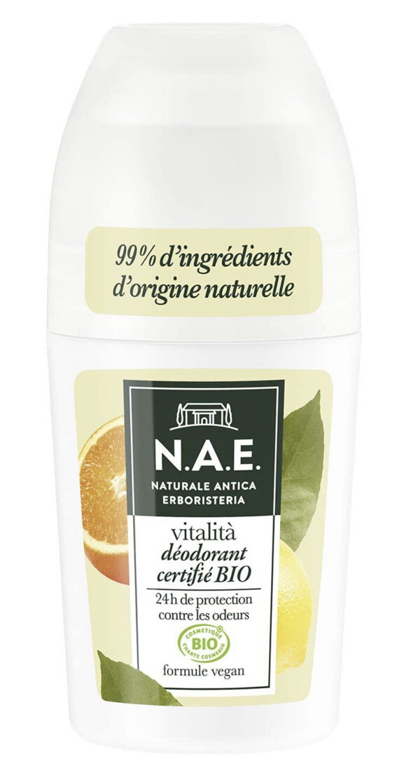 Déodorant NAE Bio fini sans traces pour éviter les taches de transpiration 50ml