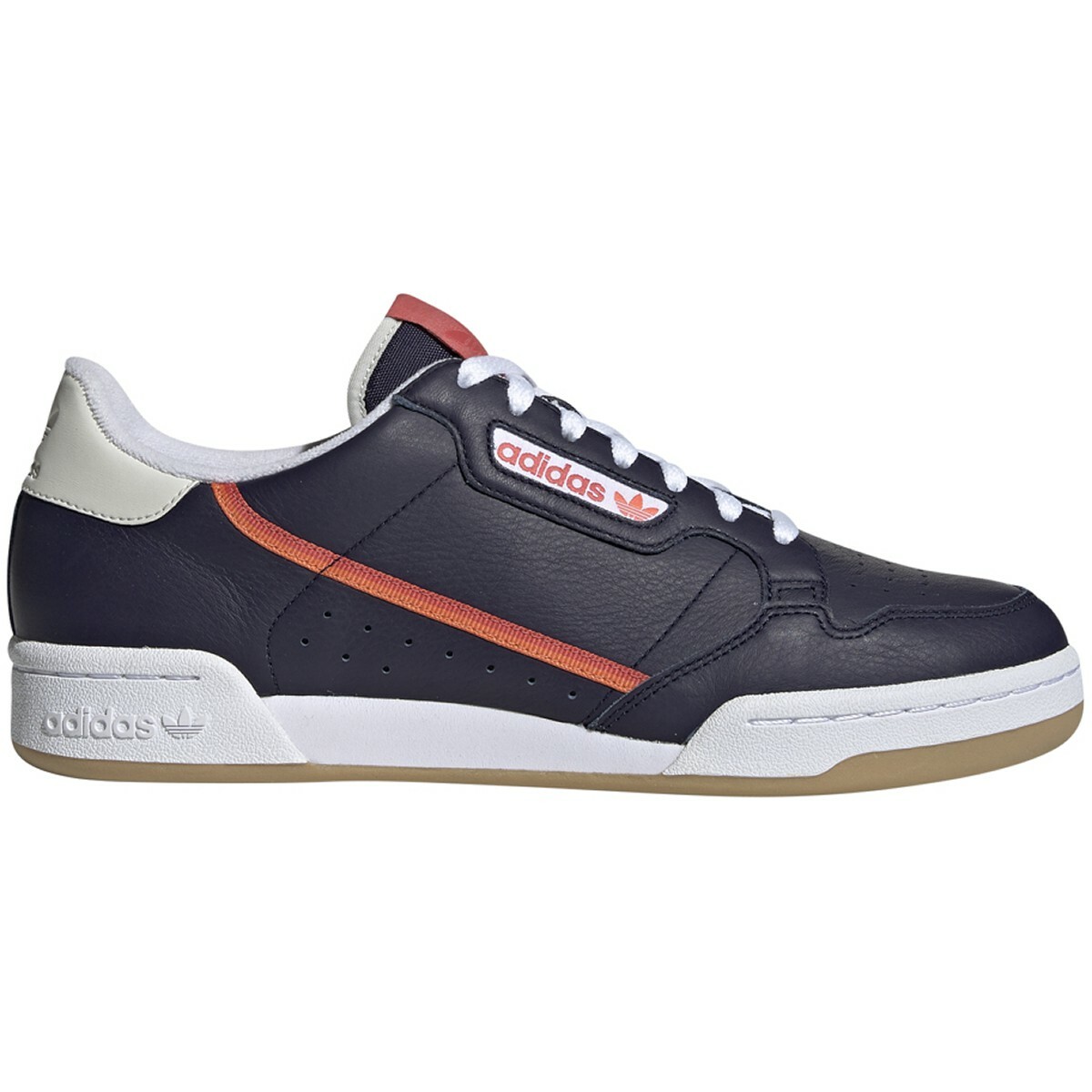 adidas continental 80 orange