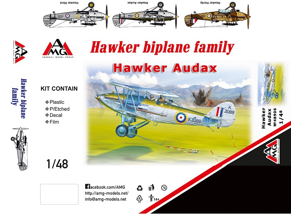 1/48 Hawker Audax Mk.I - NEW AMG multimedia kit! 1/48 Hawker Audax Mk.I - NEW AMG multimedia kit!