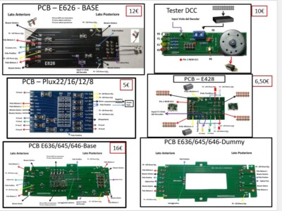 Scheda PCB Universale V3 - Per Decoder DCC - Presa Nem 652 - H0 - Foto 7