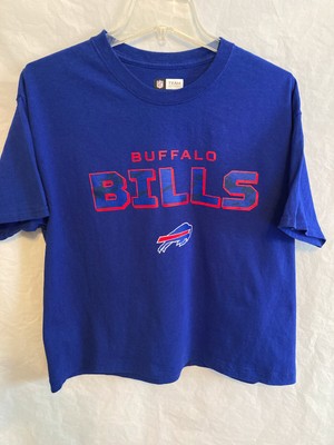 NFL Team Apparel, Buffalo Bills T-Shirt, Blue, Youth Large