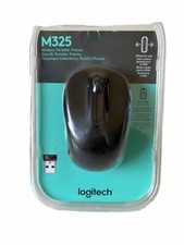 Logitech - M325s Wireless Optical Ambidextrous Mouse - Black