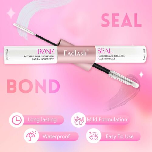 Fadlash Cluster Lashes Kit Eyelash Clusters 0.07mm Wispy Lash Clusters DIY Lash - Picture 6 of 10