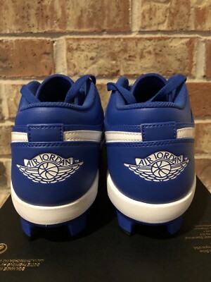 New 11 Nike Air Jordan 1 Retro Low MCS Game Royal Baseball 