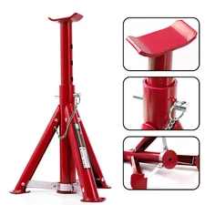 2X 3 Ton 6000lbs Folding Car Truck Axle Jack Stands Lifting Auto Repair Tool A