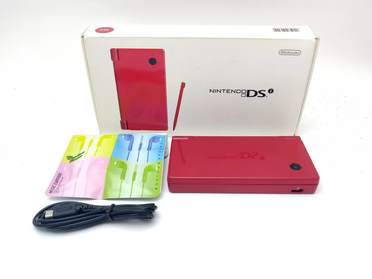 Nintendo DSi Red console In the box