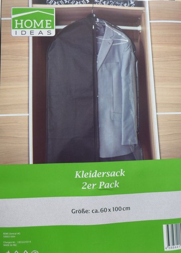 Kleidersack Hängeorganizer Regal Bekleidung Kleideraufbewahrung Schutzhülle - Picture 2 of 3