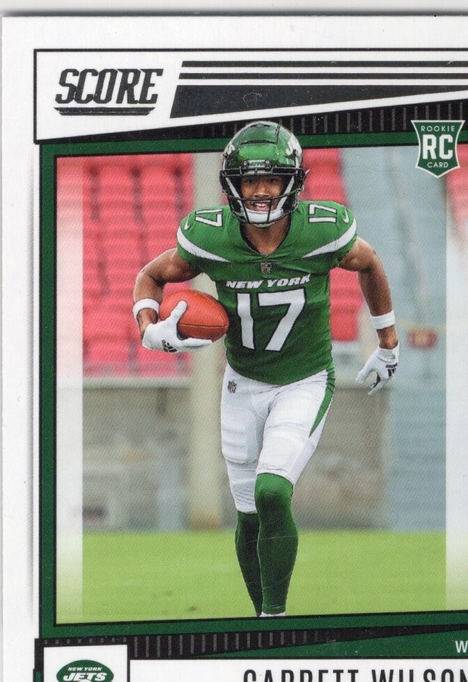 2022 Score - Rookies Garrett Wilson #306 (RC)