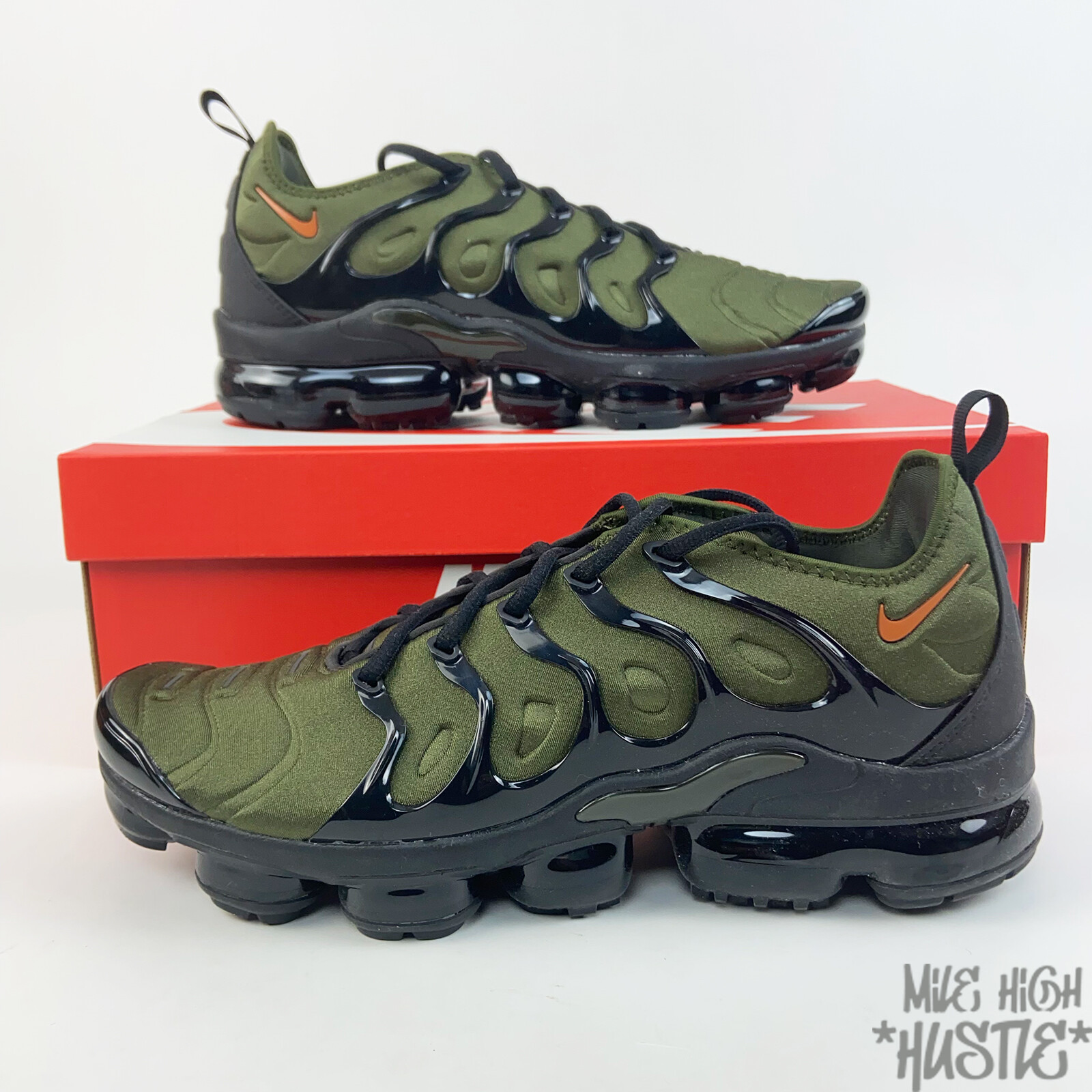 Nike VaporMax Plus Black/Rough Green 