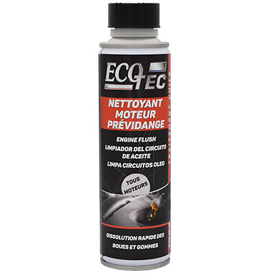 Nettoyant circuit d'huile EcoTec additif vidange essence diesel