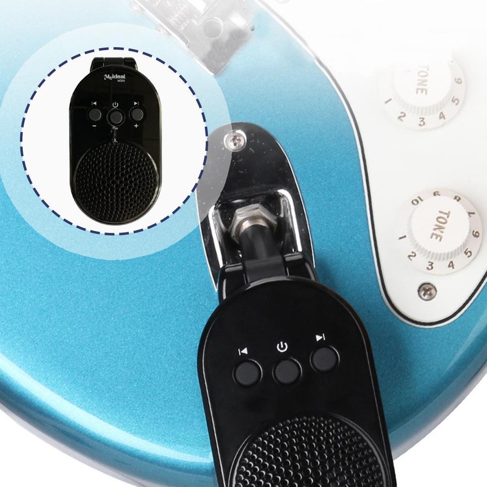 Mini Guitar Amp 5W Portable Small Electric Guitar Practice Amp Blueto