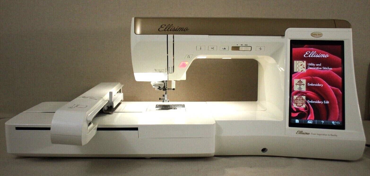 Used baby lock ellisimo embroidery machine eBay