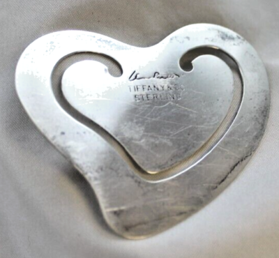 Vintage Tiffany & Co. Sterling Silver Elsa Peretti Large Heart