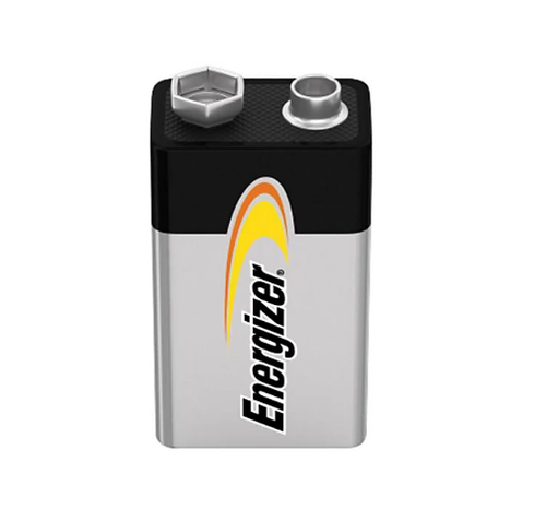 Batterie Energizer 9v Batterie Alcaline Industriali Energizer 9V PP3/LR22 - Per Allarmi Antincendio, Alti Prestazioni Pile Industriali 9 Volt