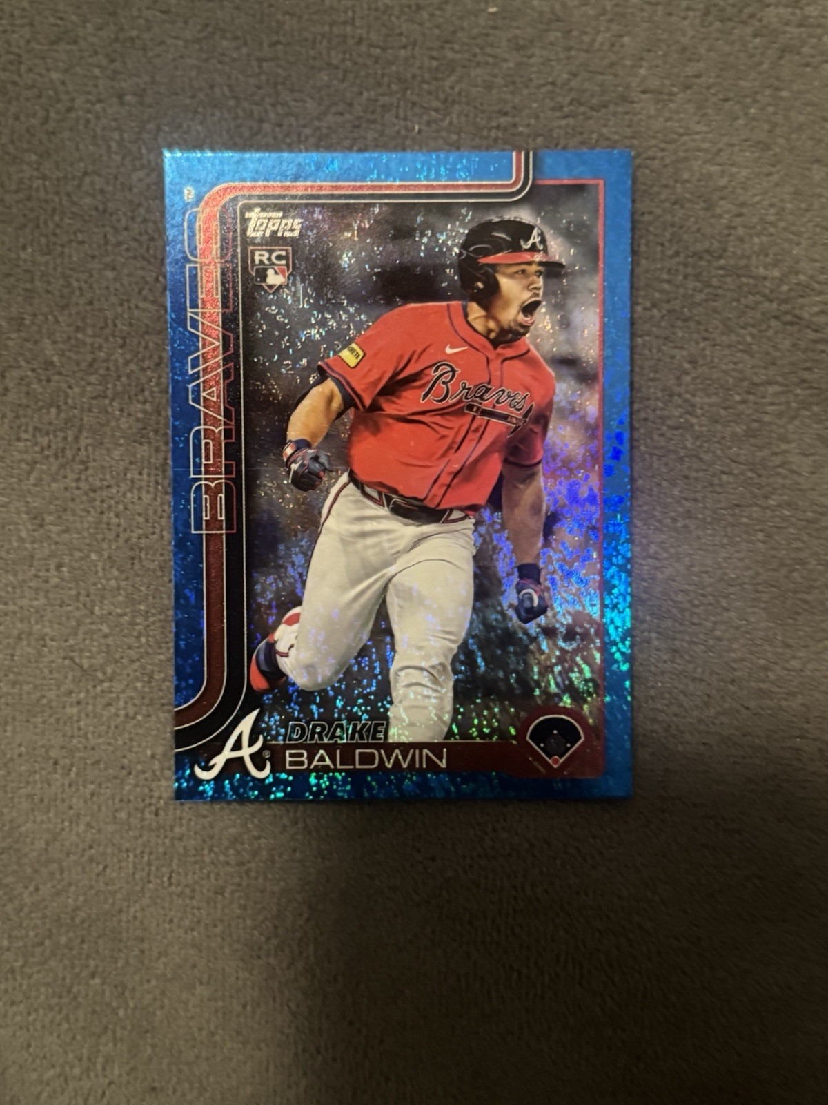 2025 Topps Update Series - Drake Baldwin #US87 Blue Holofoil 14/150 (RC)