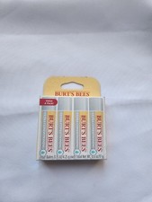 Burt's Bees Ultra Conditioning Moisturizing Lip Balm 4 Pack New