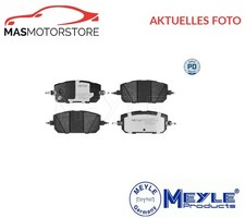 SATZ BREMSBELÄGE BREMSKLÖTZE VORNE MEYLE 025 265 0616/PD A FÜR MAZDA MX-30