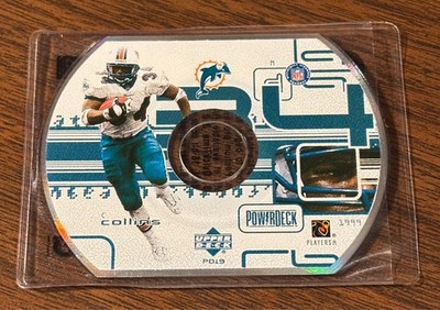 CECIL COLLINS- 1999 Upper Deck Power Deck CD-ROM Disc #PD19 Miami Dolphins
