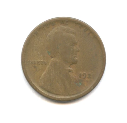 1921-S Lincoln Cent - Good Condition, Free Shipping