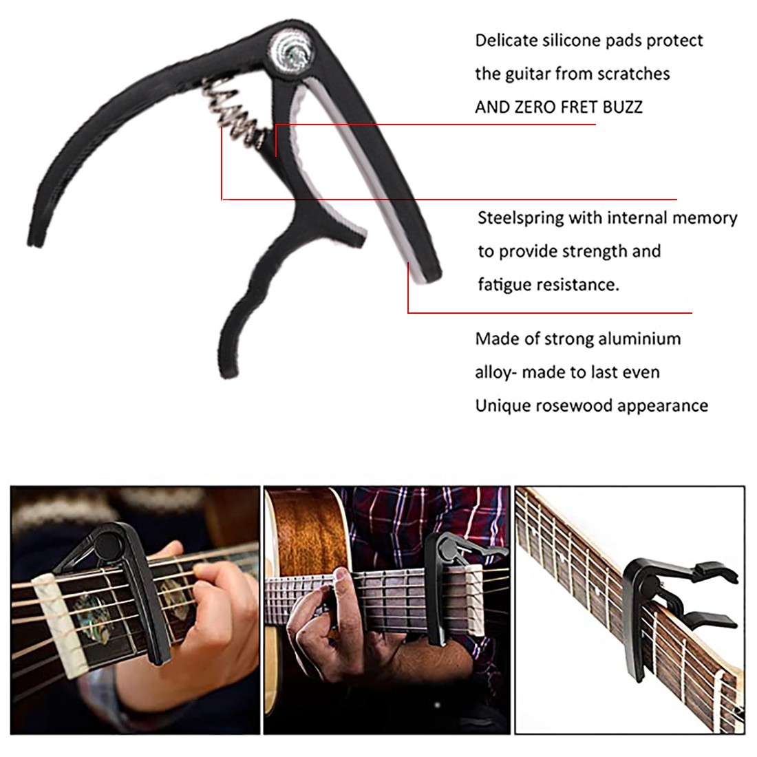 18PCS Kit Corde Chitarra,Strumento Cambio Chitarra Acustica,Corde Acustiche7051 foto 5