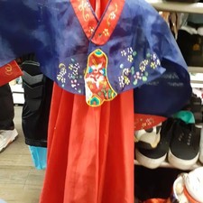 Children's Hanbok for Girls - Size 36, Length 84cm