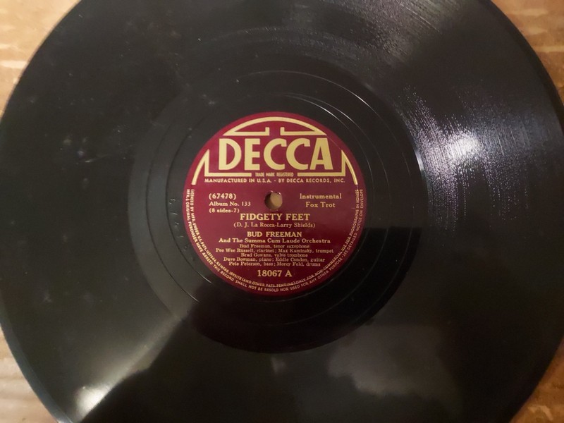 1940 DECCA Jazz 78/Bud Freeman And The Summa Cum Laude Orchestra../E!