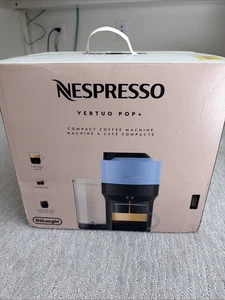 De'Longhi Nespresso Vertuo POP+ Espresso Machine ENV92A Blue NEW!!!