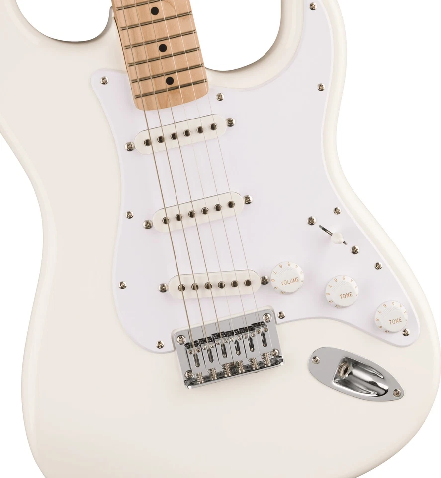 B-WARE Squier by Fender Sonic Stratocaster HT Arctic White MN Einsteiger Gitarre - Bild 3 von 4