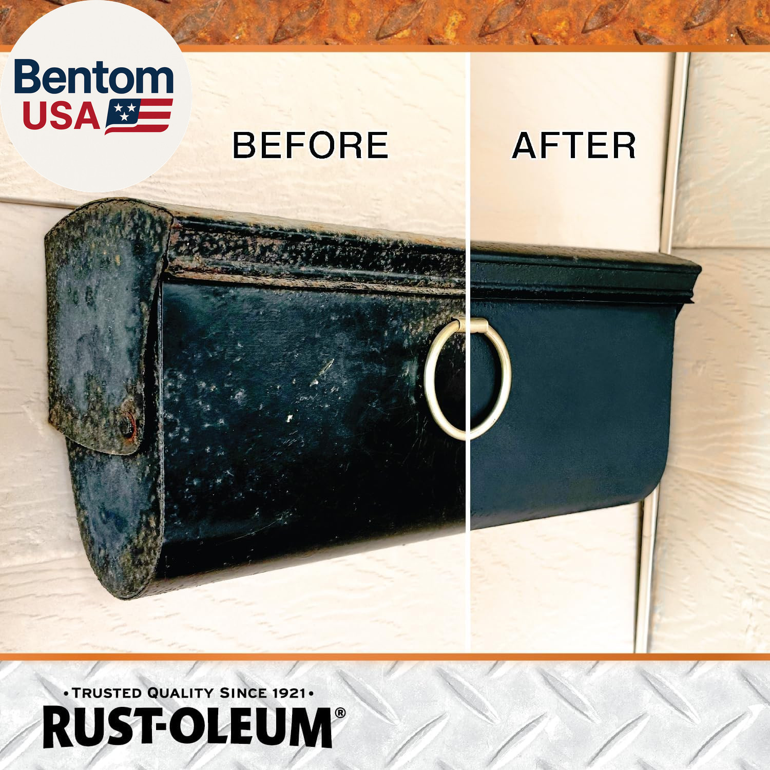 215215-6PK Stops Rust Rust Reformer Spray, 10.25 Oz, Black, 6 Pack