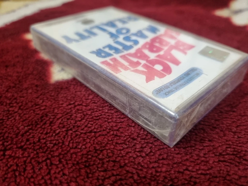 Black Sabbath Master Of Reality INDIA MADE SEALED CASSETTE rare Ozzy Osbourne - Image 4 of 4