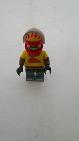LEGO Minifigure The Batman Movie 70910 Scarecrow Pizza Delivery Fig. *Read*