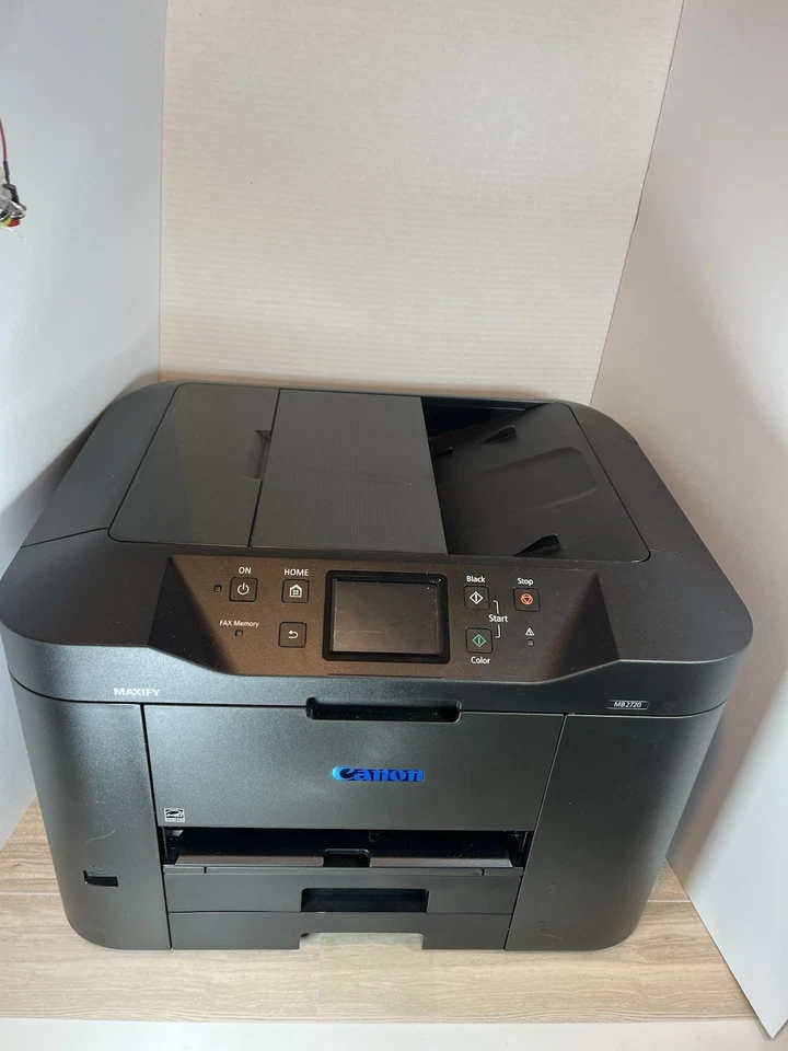 Canon Maxify MB2720 Printer Wireless All-in-One Tested Cleaned Software Cords - Image 2 of 4