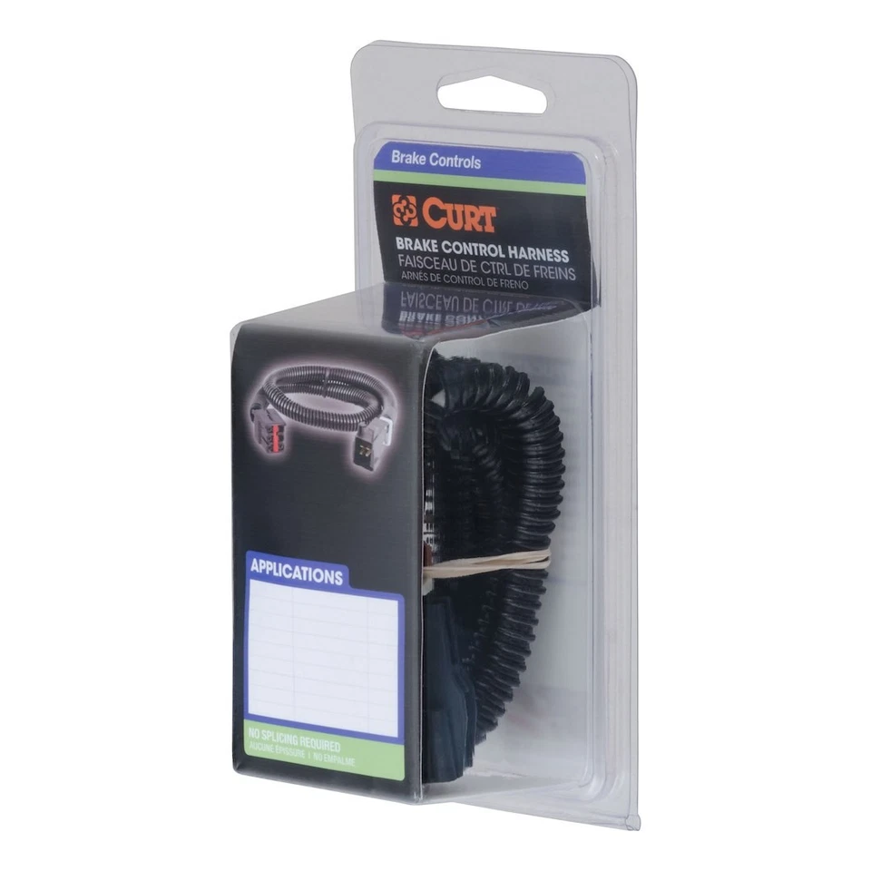 Curt 51525 Brake Control Harness For Use With Curt Brake Control 2 Plug Bagged Foto 2 de 4