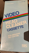 Realistic Video Head Cleaner Cassette VHS Non-abrasive Wet System 44-1185 NIB