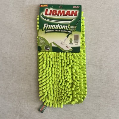 Libman Freedom Reusable Microfiber Floor Duster Refill Pad Machine Washable 4006