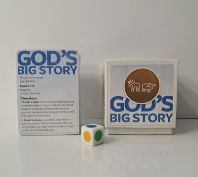 Gods Big Story Faith-Based Interactive Card Game Families Children 5+