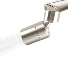 Faucet Aerator, 360 Degree Kitchen Sink Faucet Aerator, Dual-function Swivel ...