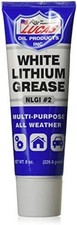 White Lithium Grease Tube 8 oz