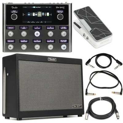 Fender Tone Master Pro Multi-effects Guitar Workstation and FR-12 1x12'' Powered