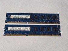Lot of 2x SK Hynix HMT351U6CFR8C-PB 4GB PC3-12800U Non-ECC 240 Pins Total 8GB
