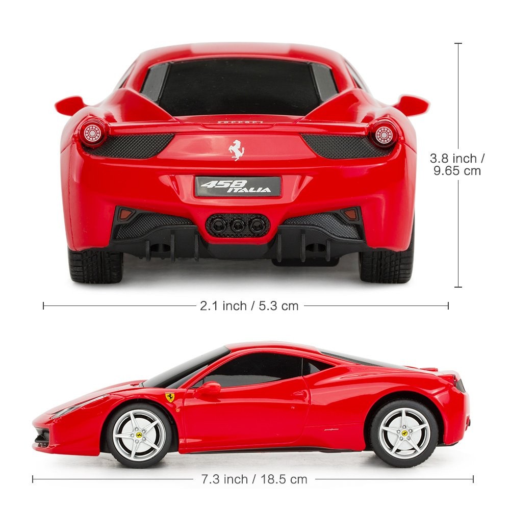 Remote Control Car - 1/24 Scale Ferrari 458 Italia Model Toy Car