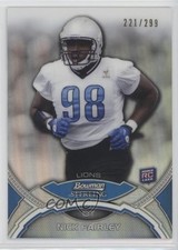2011 Bowman Sterling Refractor 221/299 Nick Fairley #4 0l2