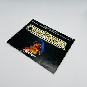 The Chessmaster (Nintendo Entertainment System NES, 1990) Tested w/ Manual