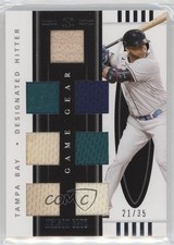 2021 Panini National Treasures Game Gear Materials Sevens 21/35 Nelson Cruz 1ef4