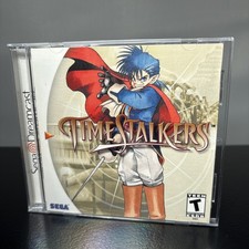 SEGA Time Stalkers Sega Dreamcast NTSC-U/C 2000 Case Disc Role Playing