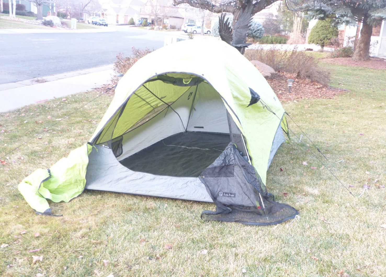 Nemo Espri LE 2 3-Season 2-Person Lightweight Hiking Camping Tent Green READ!