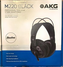 AKG M220 Black Professional Semi-Open Studio ...